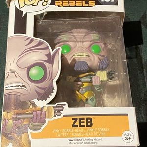 Funko Pop 137 Star Wars Zeb